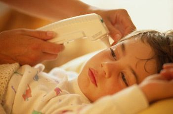 febrile_seizure Isolate ill persons with a temperature above 37.8 C or 100 F