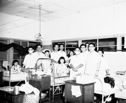 Influenza_Ward_1957 Singapore Influenza Ward 1957