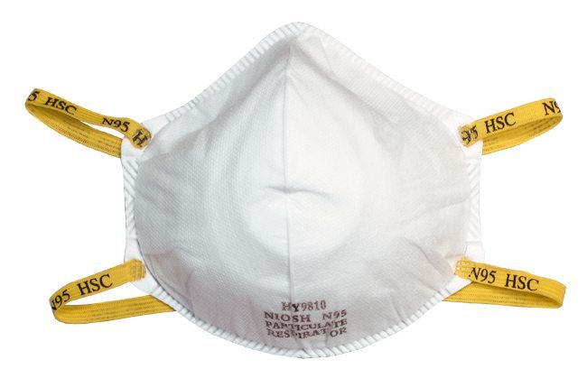 9810_mask IOM’s report stated that health care workers who interact with patients suspected or confirmed to be infected with novel H1N1 should wear fitted N95 respirators