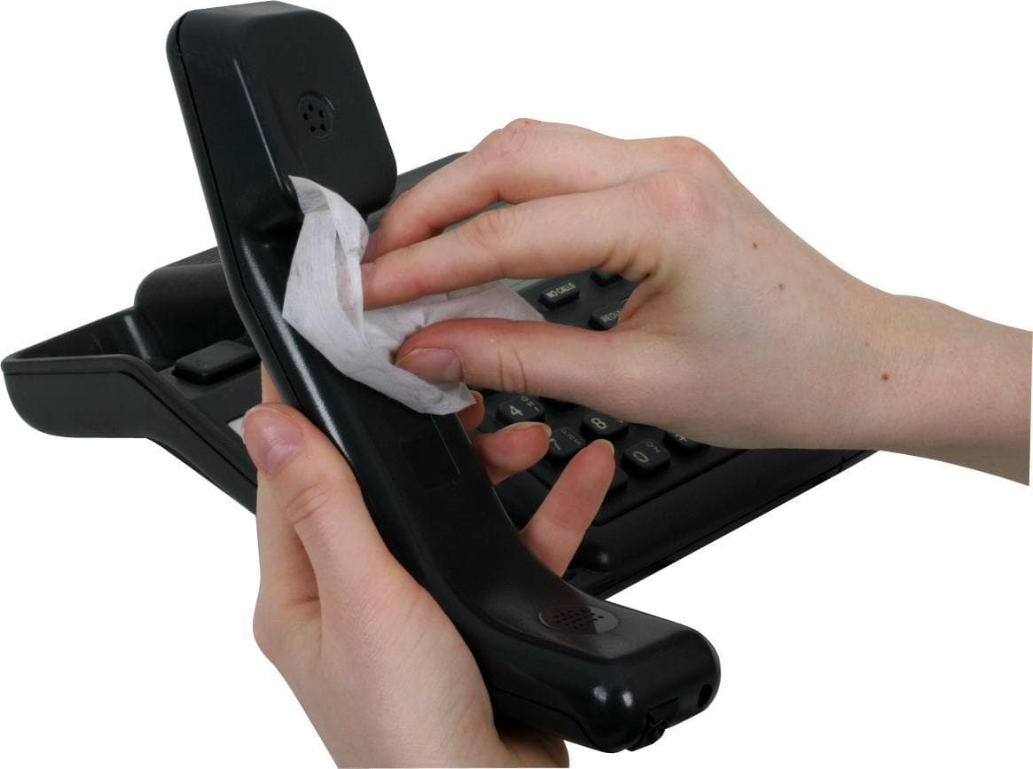 N75Cx Your Phone Is The &Quot;Germiest&Quot; Thing On Your Desk! Clean It Daily!