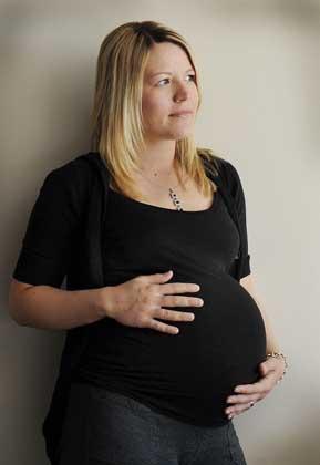 Big Pregnant Woman