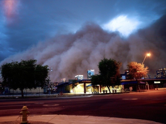 Massive Dust Storm That Engulfed