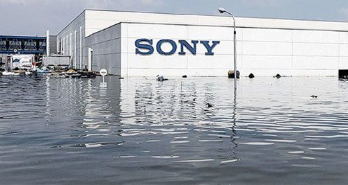 Thailand Flood Sony