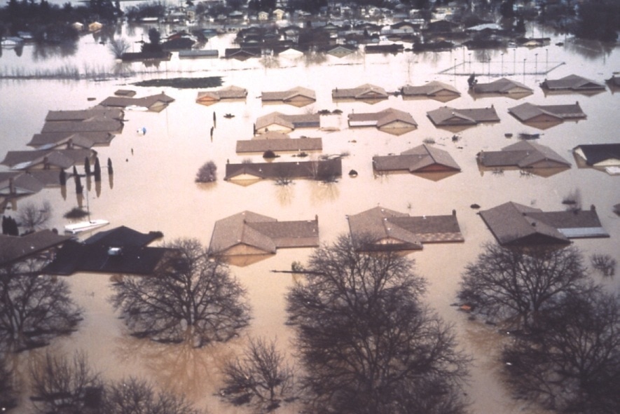 Flooded Homes In Linda