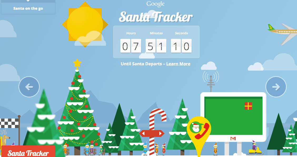 Google Announced This Week That Since They Were Instrumental In Tracking Santa Since 2004 With Google Earth, That This Year, A Team Of Dedicated Google Maps Engineers Worked Together To Build A New Route Algorithm To Chart Santa’s Journey Around The World On Christmas Eve.
