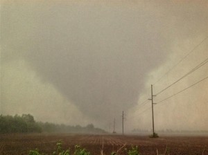 Near Oklahoma City, A Half-Mile Wide Tornado Was Reported, Prompting A Stark Alert From The Weather Service: &Quot;You Could Be Killed If Not Underground Or In A Tornado Shelter,&Quot; The Advisory Said.