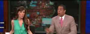 The Look On Ktla-Tv Channel 5 News Anchor Chris Schauble Faces Tells The Story!