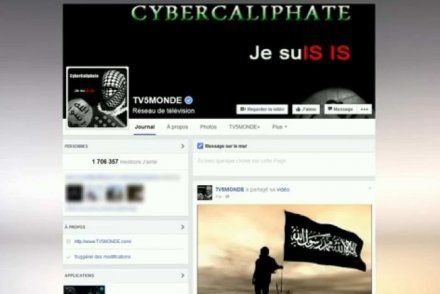 An Image From A Video On The Hacked Tv5Monde Facebook Account