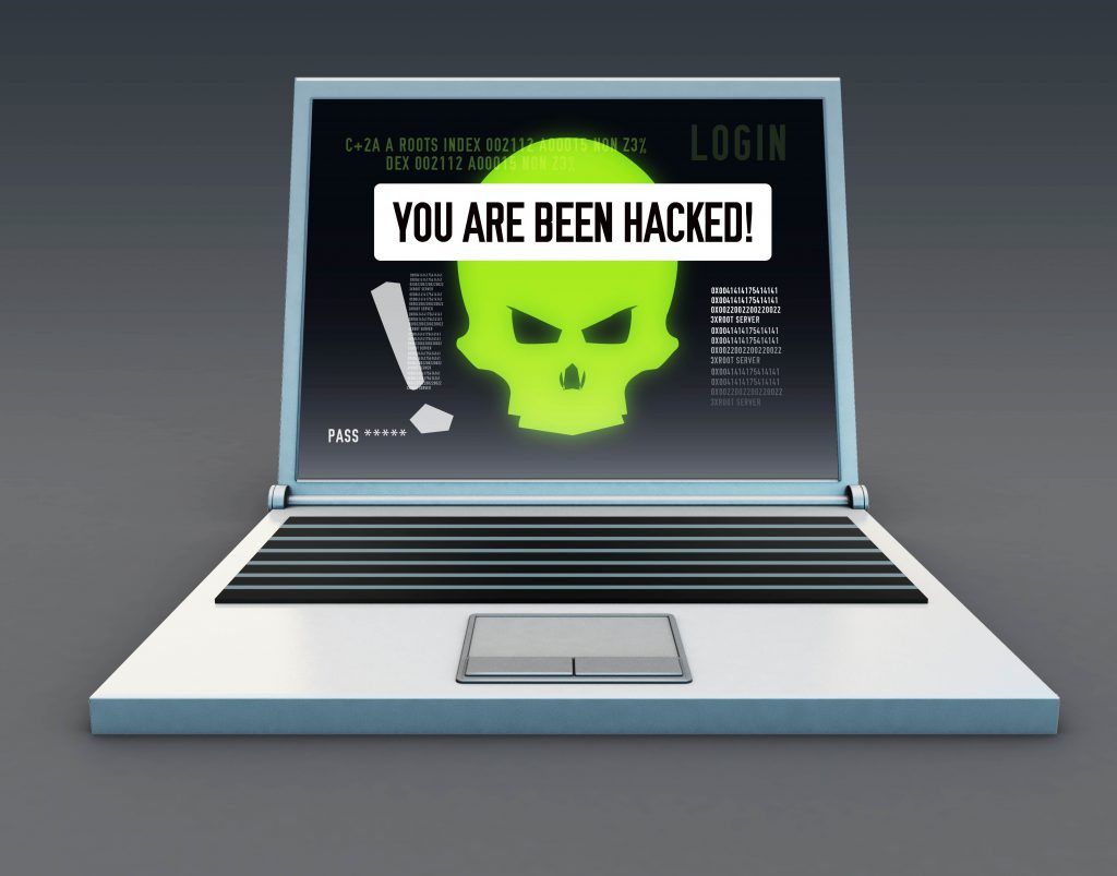 Cyber_Computer Being Hacked